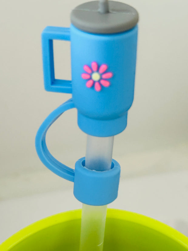 Blue and Pink Tumbler Strawtopper